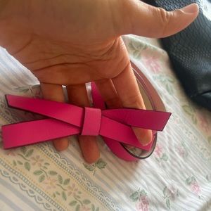 Classic Kate Spade ♠️ Pink Bow Belt